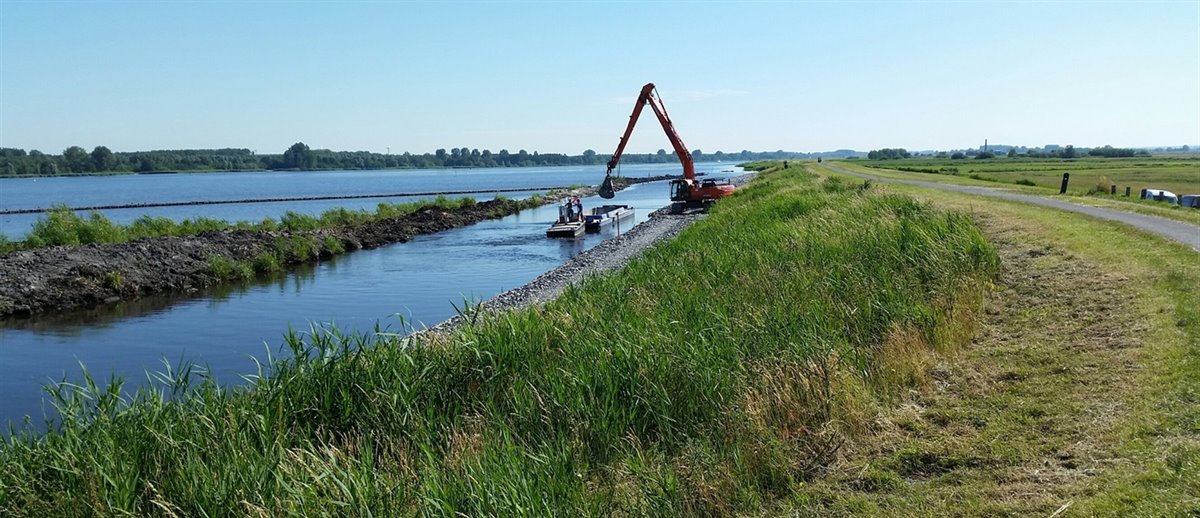 dijkverbetering randmeren bij Nijkerk