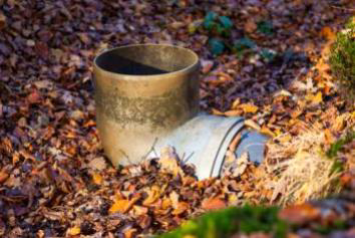 voorbeeld van bocht op duiker